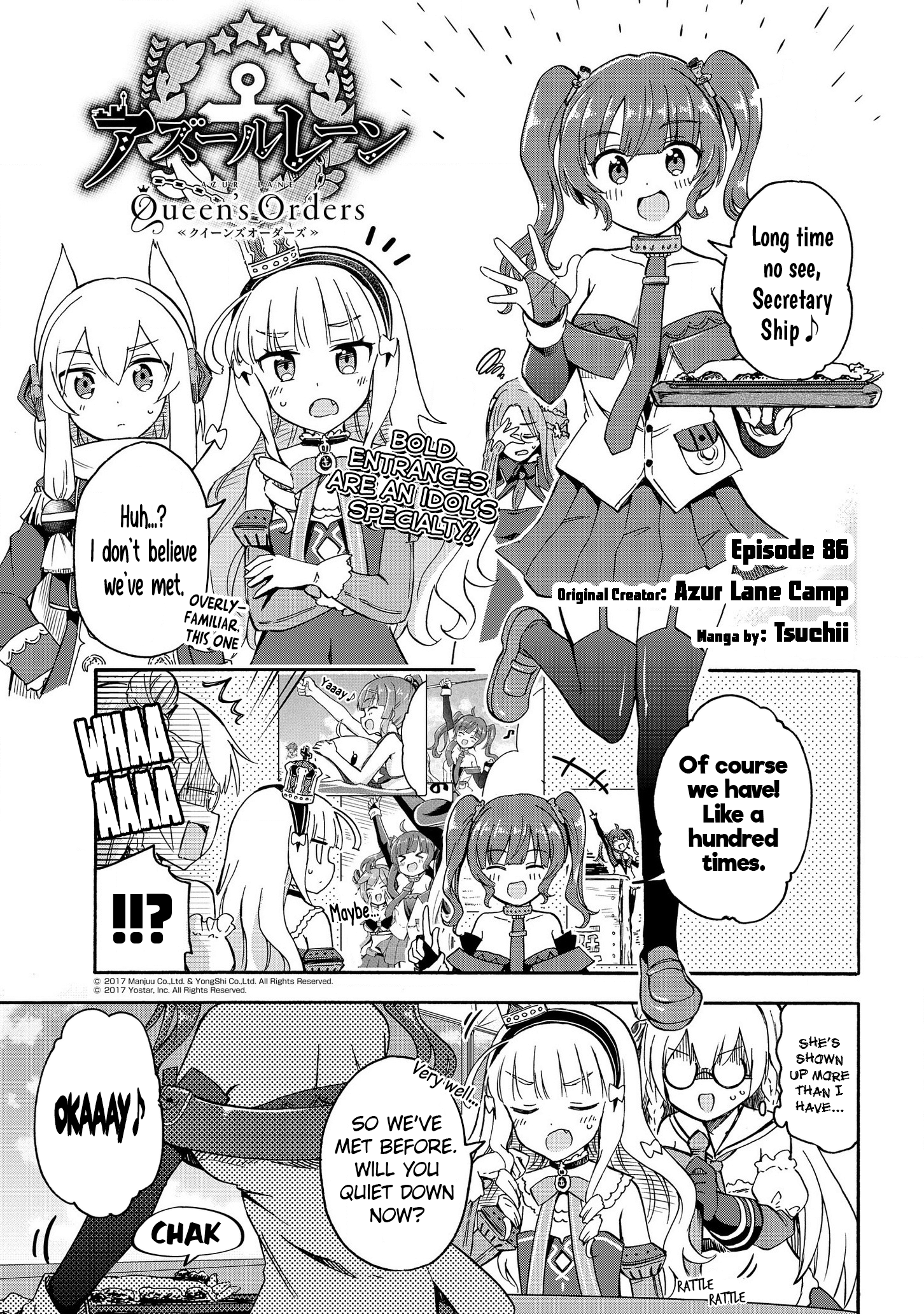 Azur Lane: Queen's Orders Chapter 86 #1