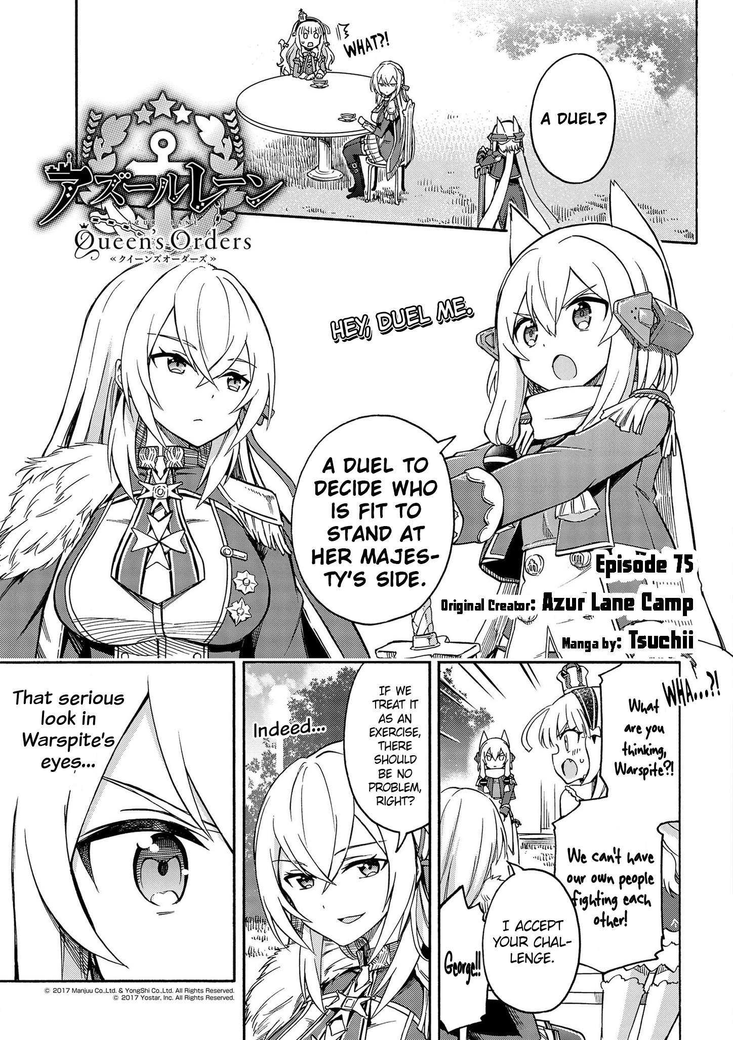 Azur Lane: Queen's Orders Chapter 75 #1