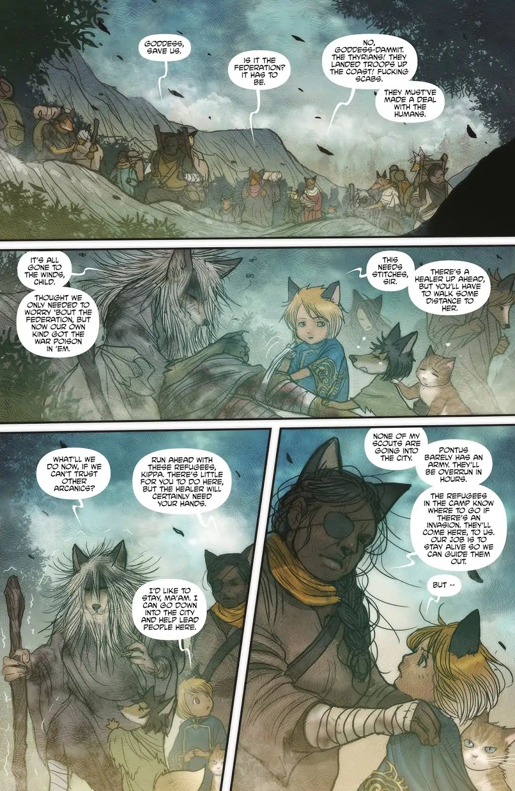 Monstress Chapter 17 #5