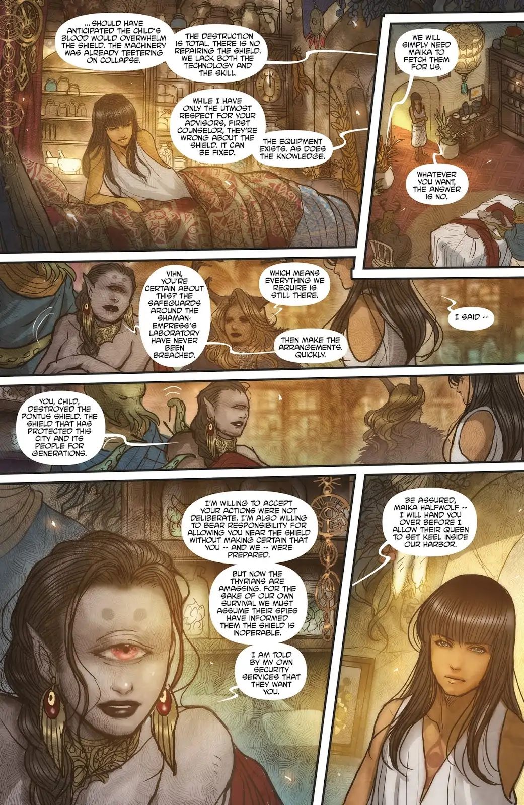 Monstress Chapter 15 #5