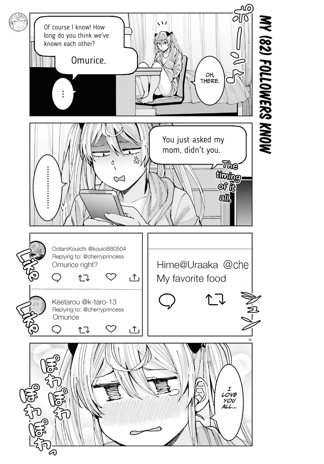 Himegasaki Sakurako Wa Kyoumo Fubin Kawaii! Chapter 4 #6