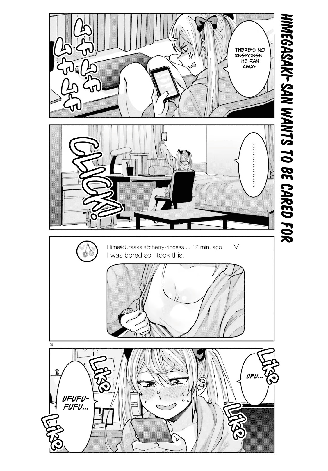 Himegasaki Sakurako Wa Kyoumo Fubin Kawaii! Chapter 4 #7