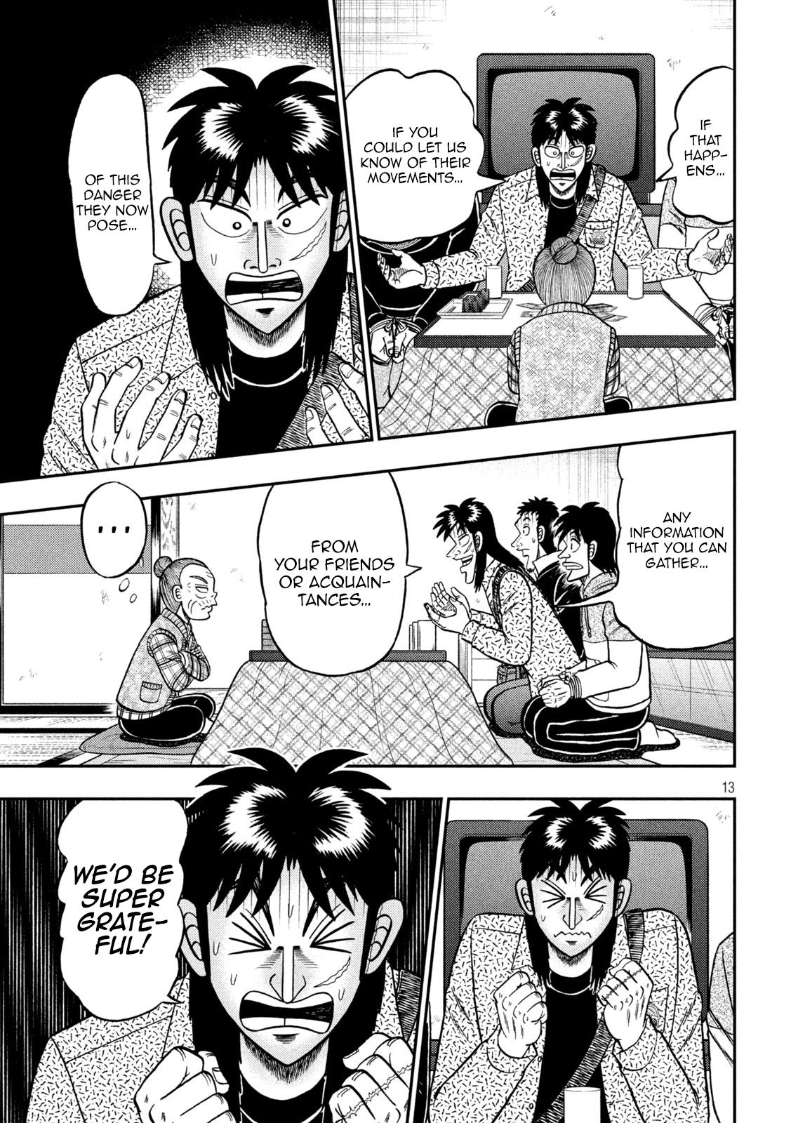 Tobaku Datenroku Kaiji - One Poker Hen Chapter 461 #13