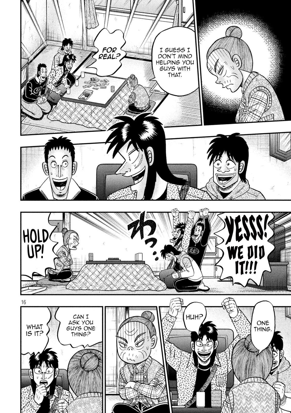 Tobaku Datenroku Kaiji - One Poker Hen Chapter 461 #16