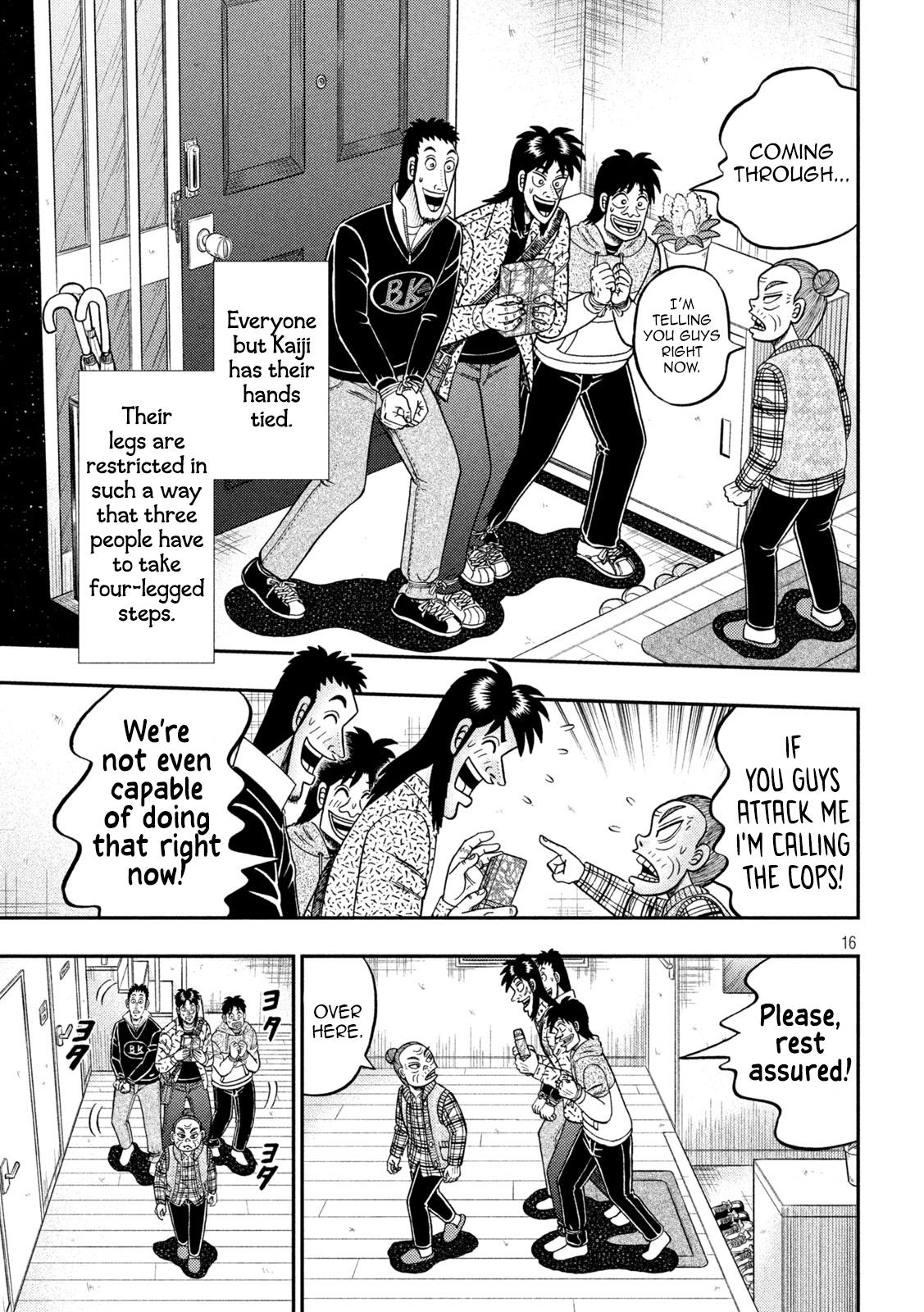 Tobaku Datenroku Kaiji - One Poker Hen Chapter 459 #16