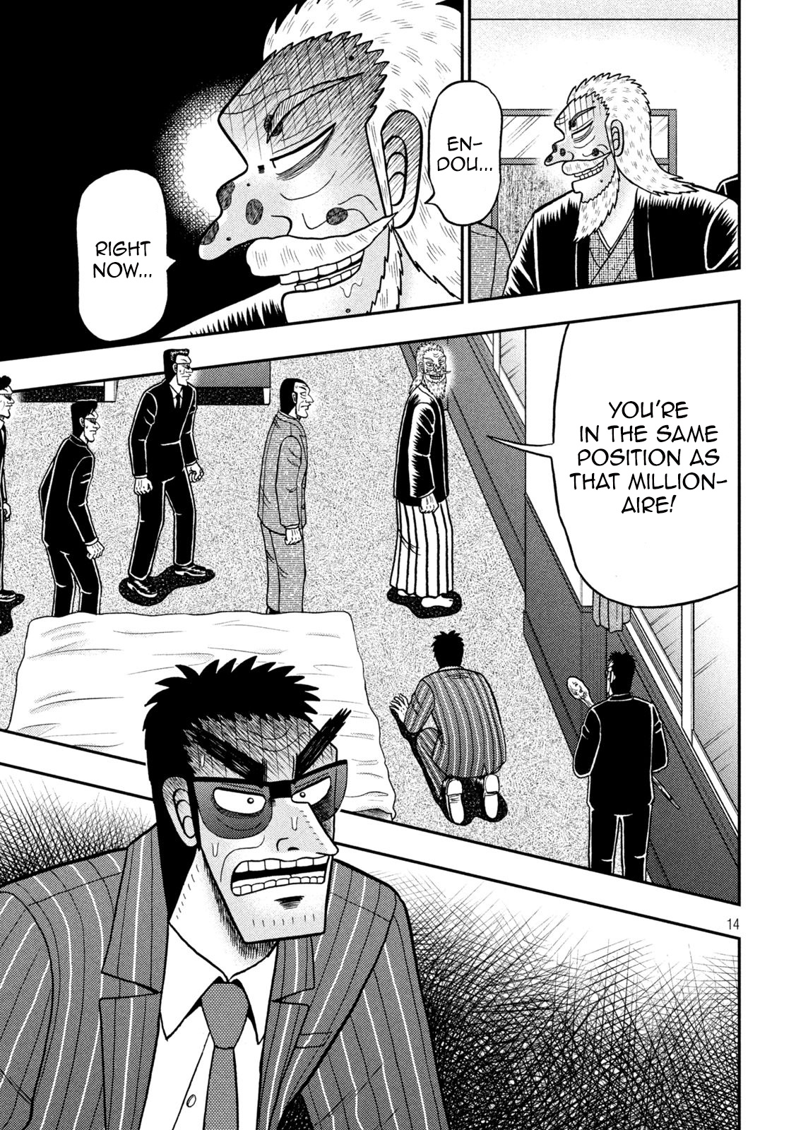 Tobaku Datenroku Kaiji - One Poker Hen Chapter 447 #14