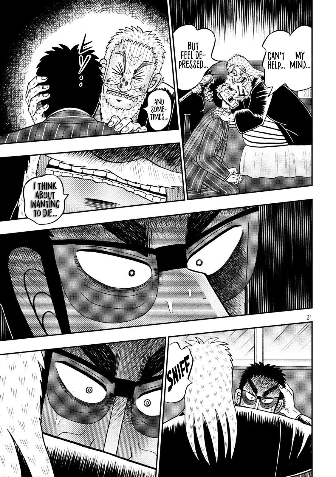 Tobaku Datenroku Kaiji - One Poker Hen Chapter 446 #21