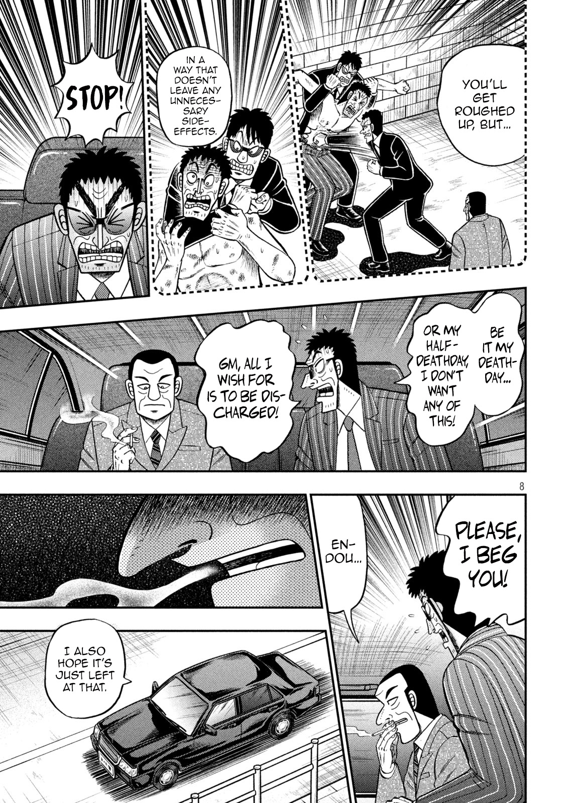 Tobaku Datenroku Kaiji - One Poker Hen Chapter 442 #8