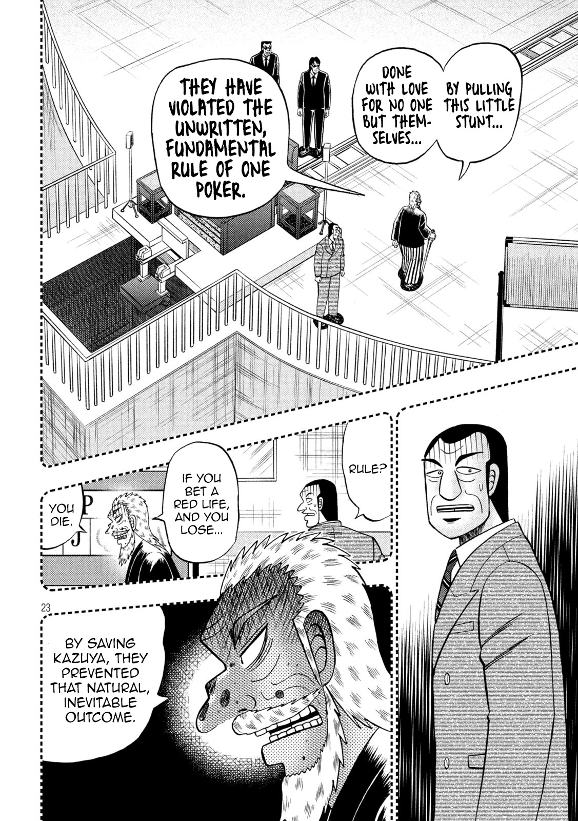 Tobaku Datenroku Kaiji - One Poker Hen Chapter 442 #23