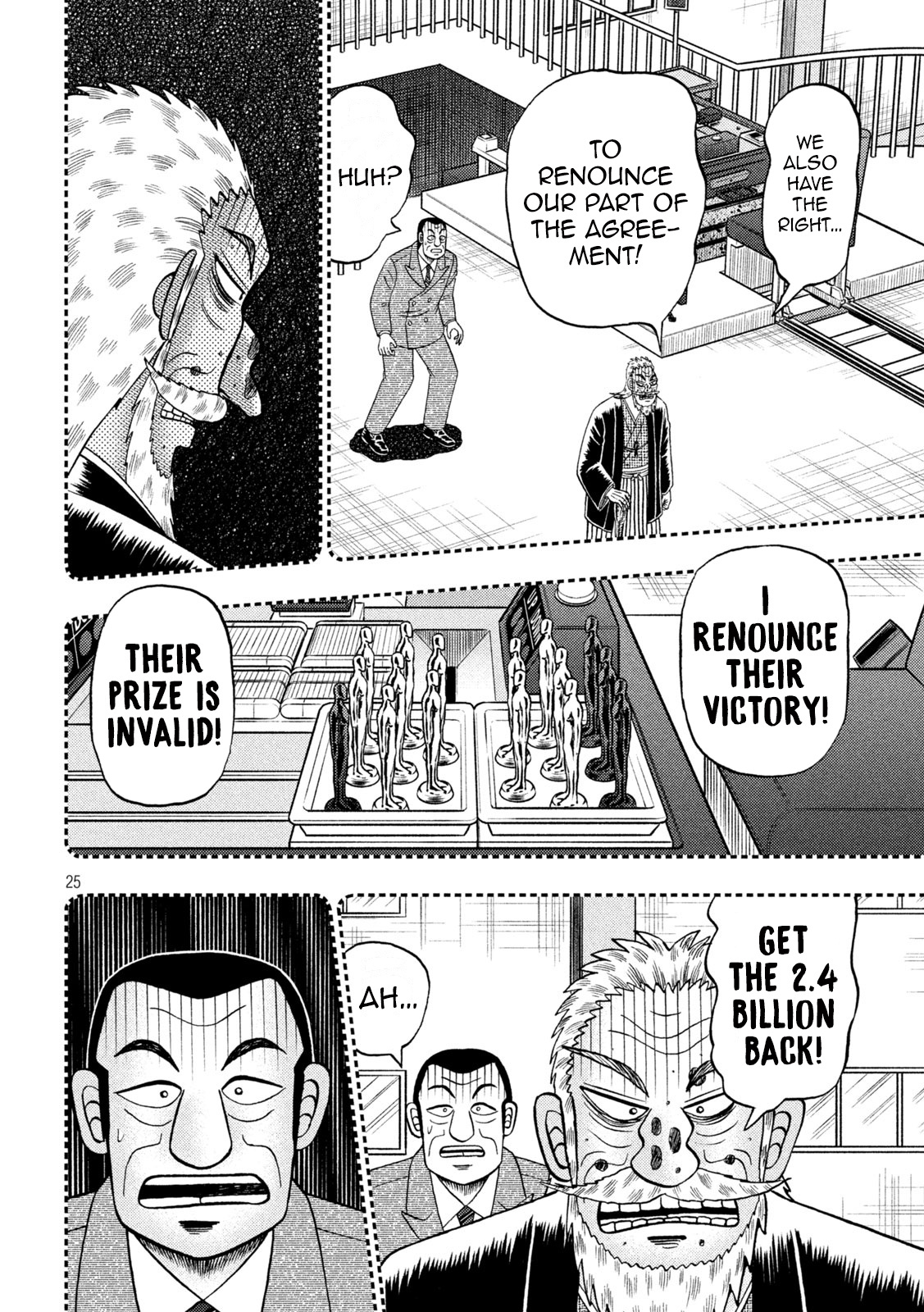 Tobaku Datenroku Kaiji - One Poker Hen Chapter 442 #25