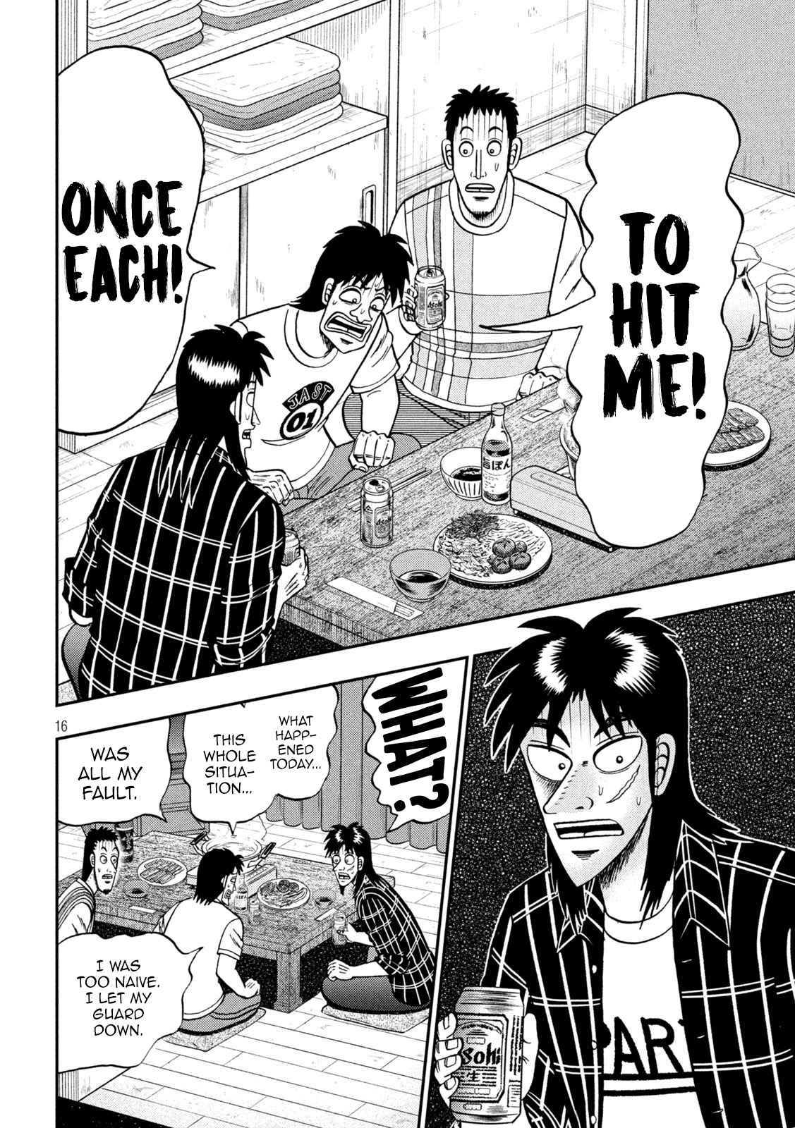 Tobaku Datenroku Kaiji - One Poker Hen Chapter 437 #16