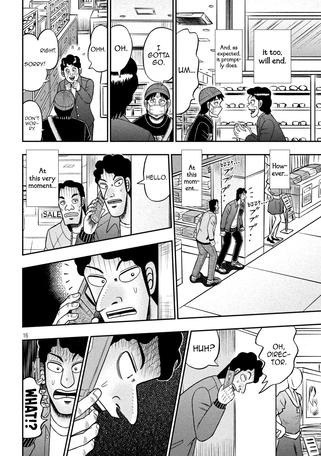 Tobaku Datenroku Kaiji - One Poker Hen Chapter 421 #15