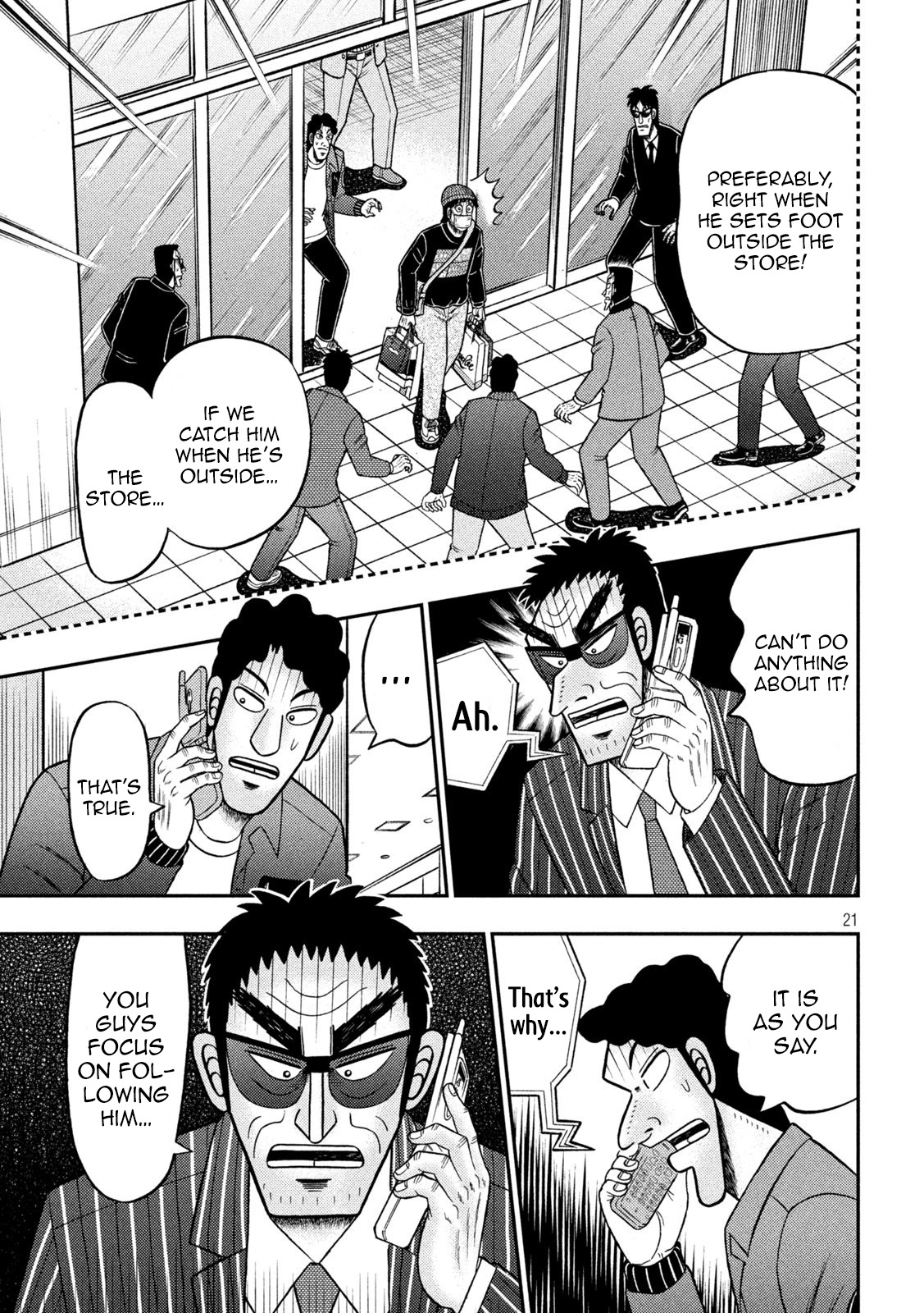 Tobaku Datenroku Kaiji - One Poker Hen Chapter 421 #20