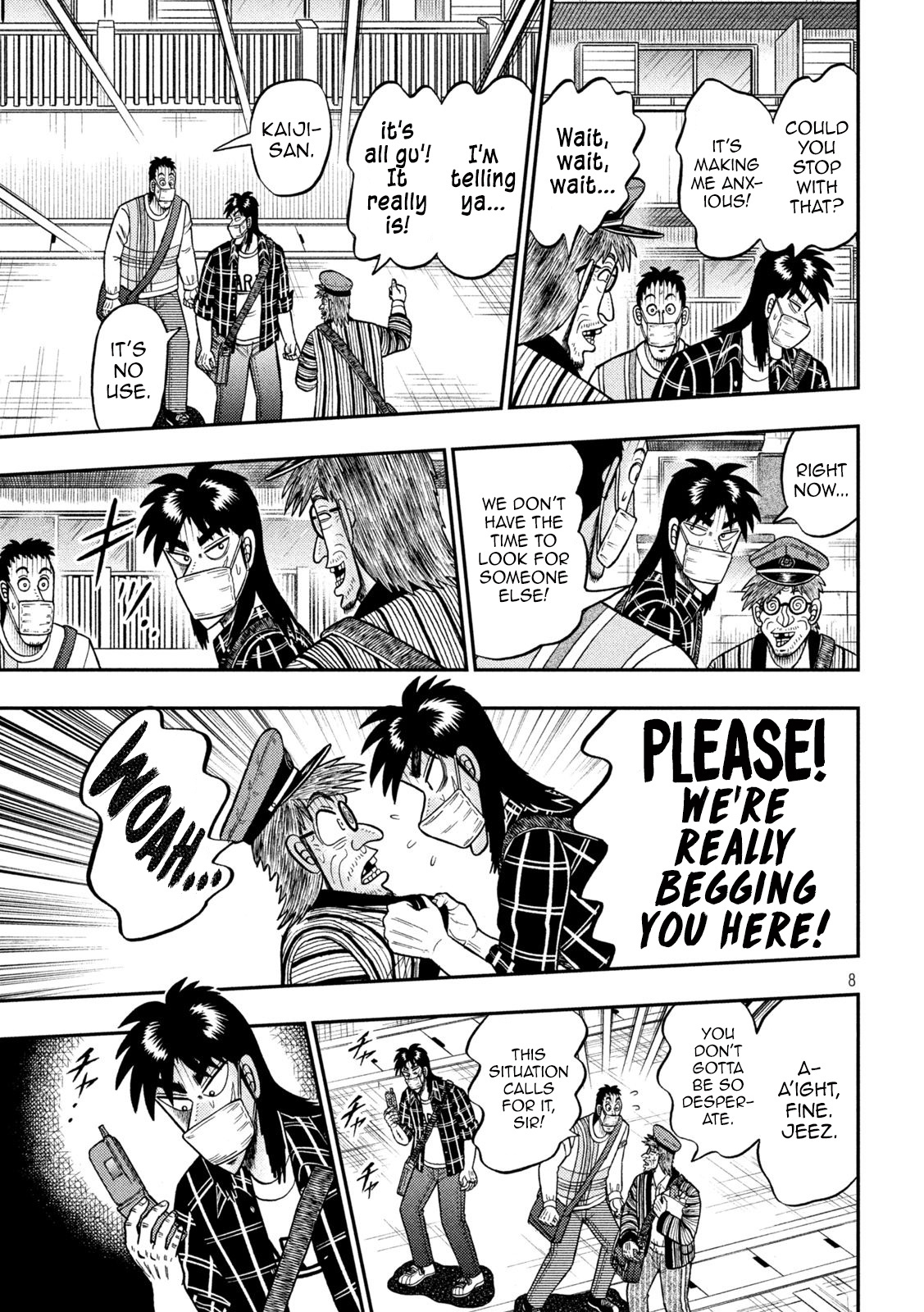 Tobaku Datenroku Kaiji - One Poker Hen Chapter 418 #8