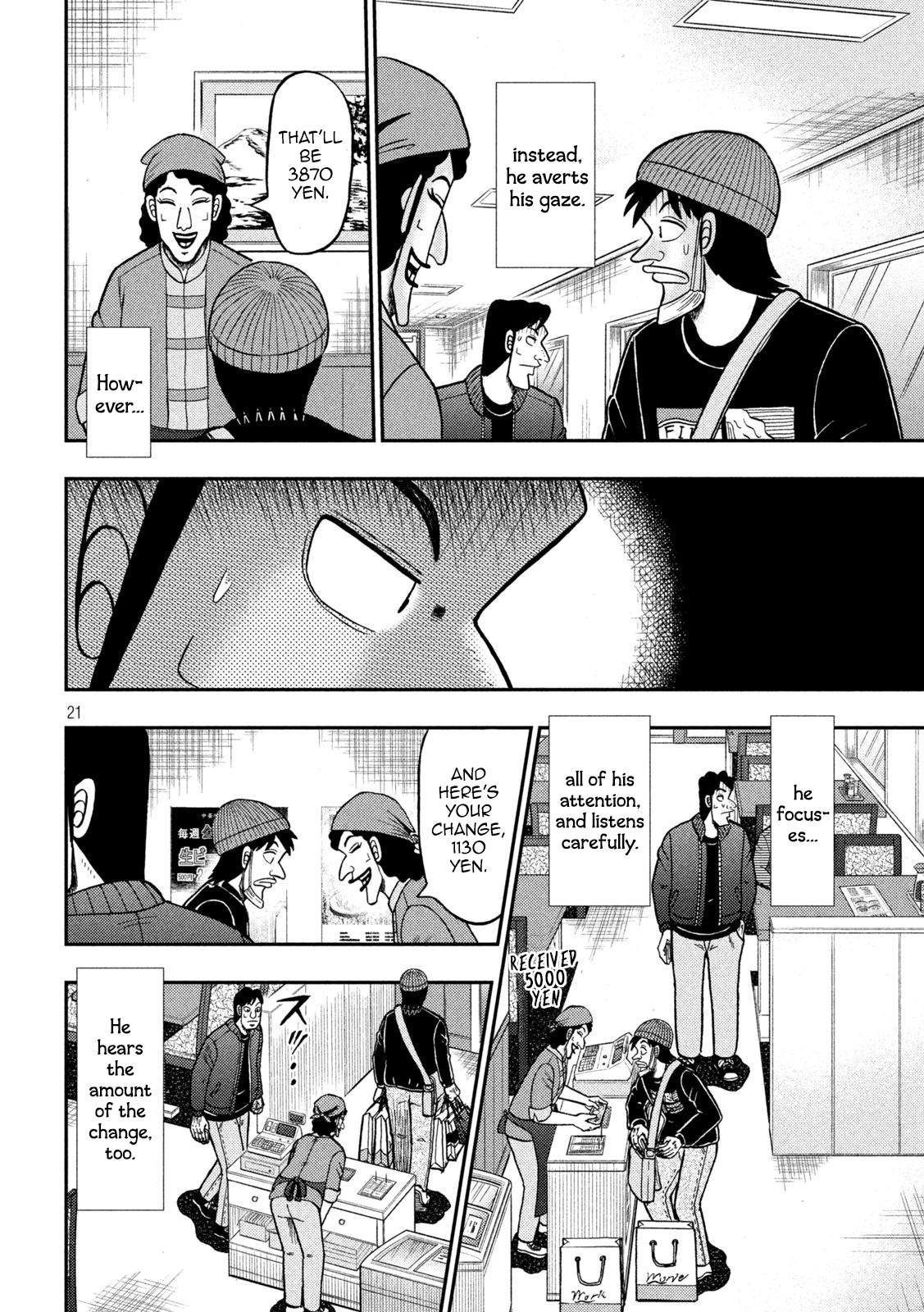 Tobaku Datenroku Kaiji - One Poker Hen Chapter 418 #21