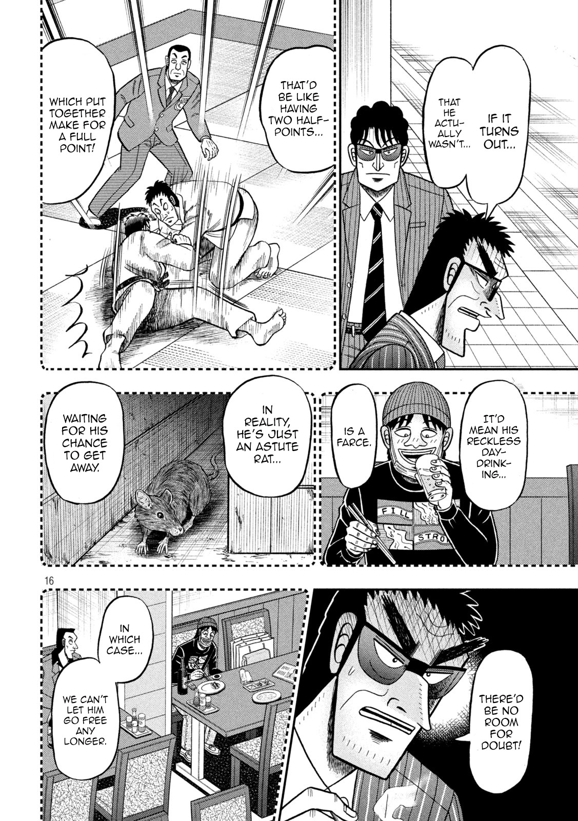 Tobaku Datenroku Kaiji - One Poker Hen Chapter 415 #16