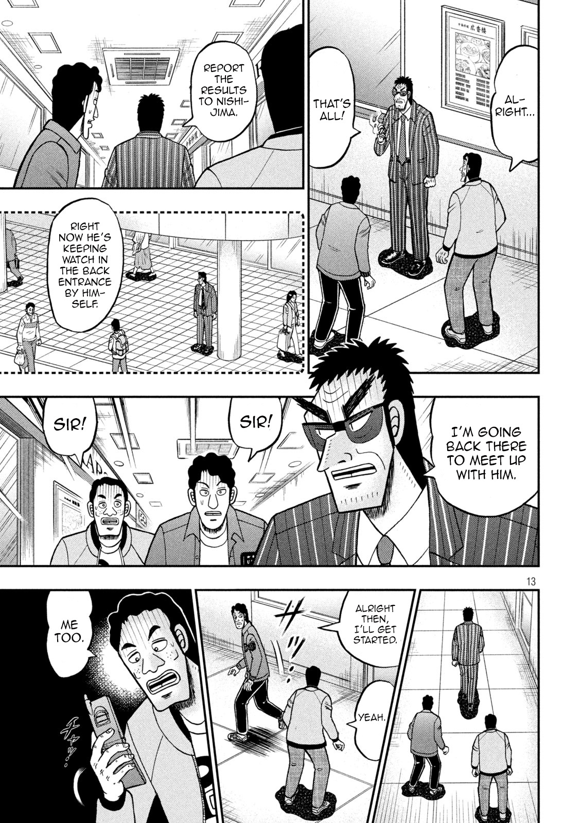 Tobaku Datenroku Kaiji - One Poker Hen Chapter 414 #13