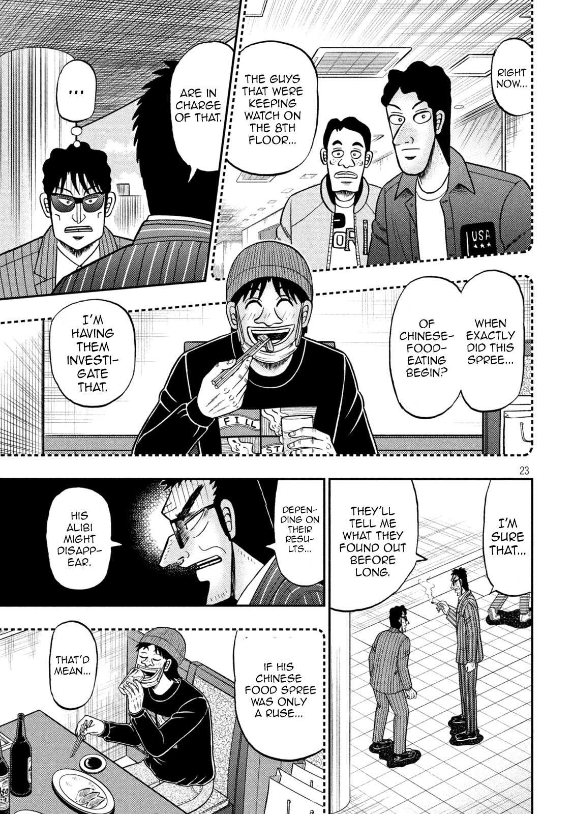 Tobaku Datenroku Kaiji - One Poker Hen Chapter 414 #23