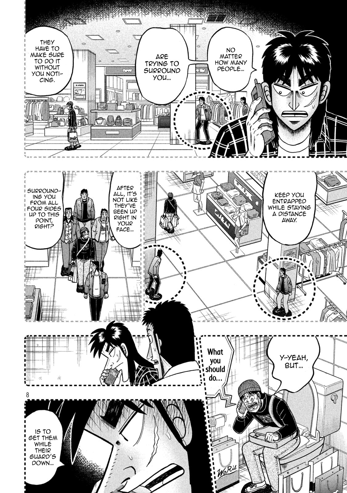 Tobaku Datenroku Kaiji - One Poker Hen Chapter 411 #8