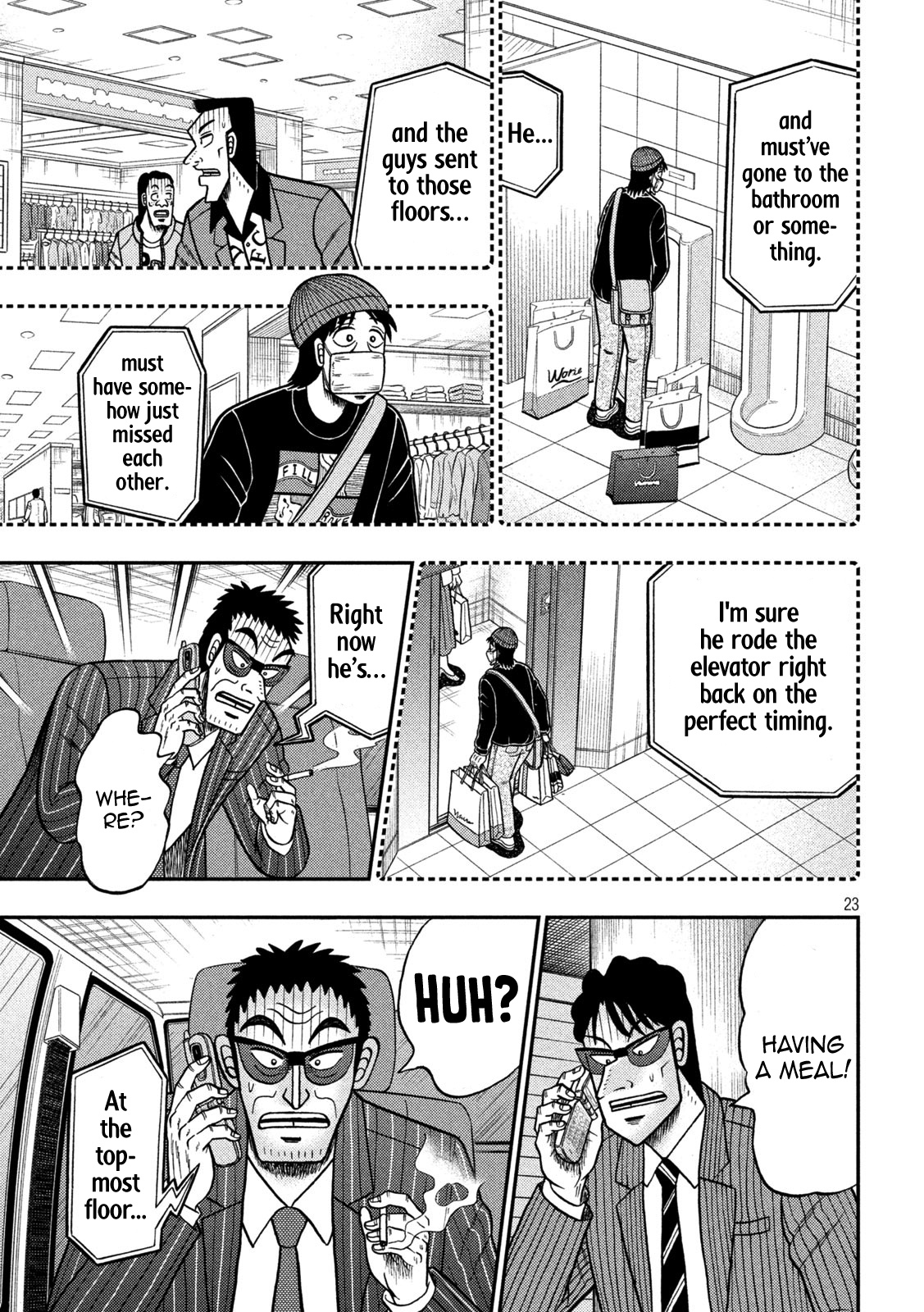 Tobaku Datenroku Kaiji - One Poker Hen Chapter 411 #21