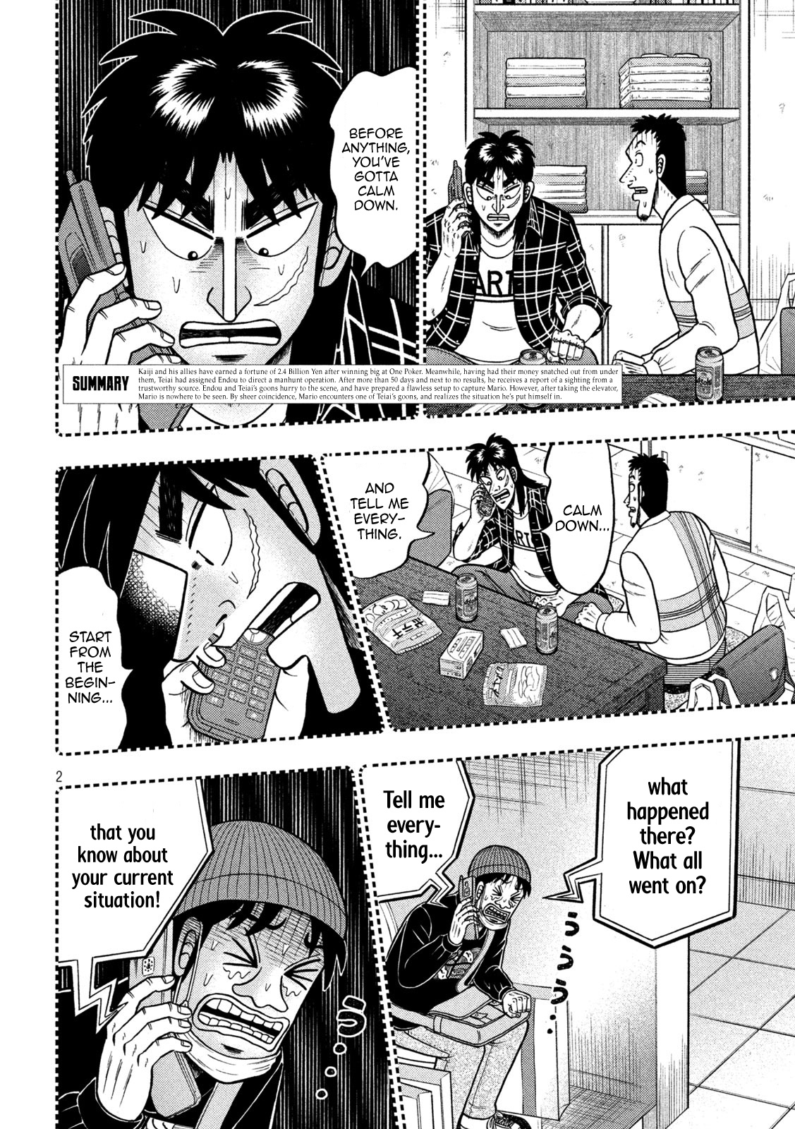 Tobaku Datenroku Kaiji - One Poker Hen Chapter 410 #2