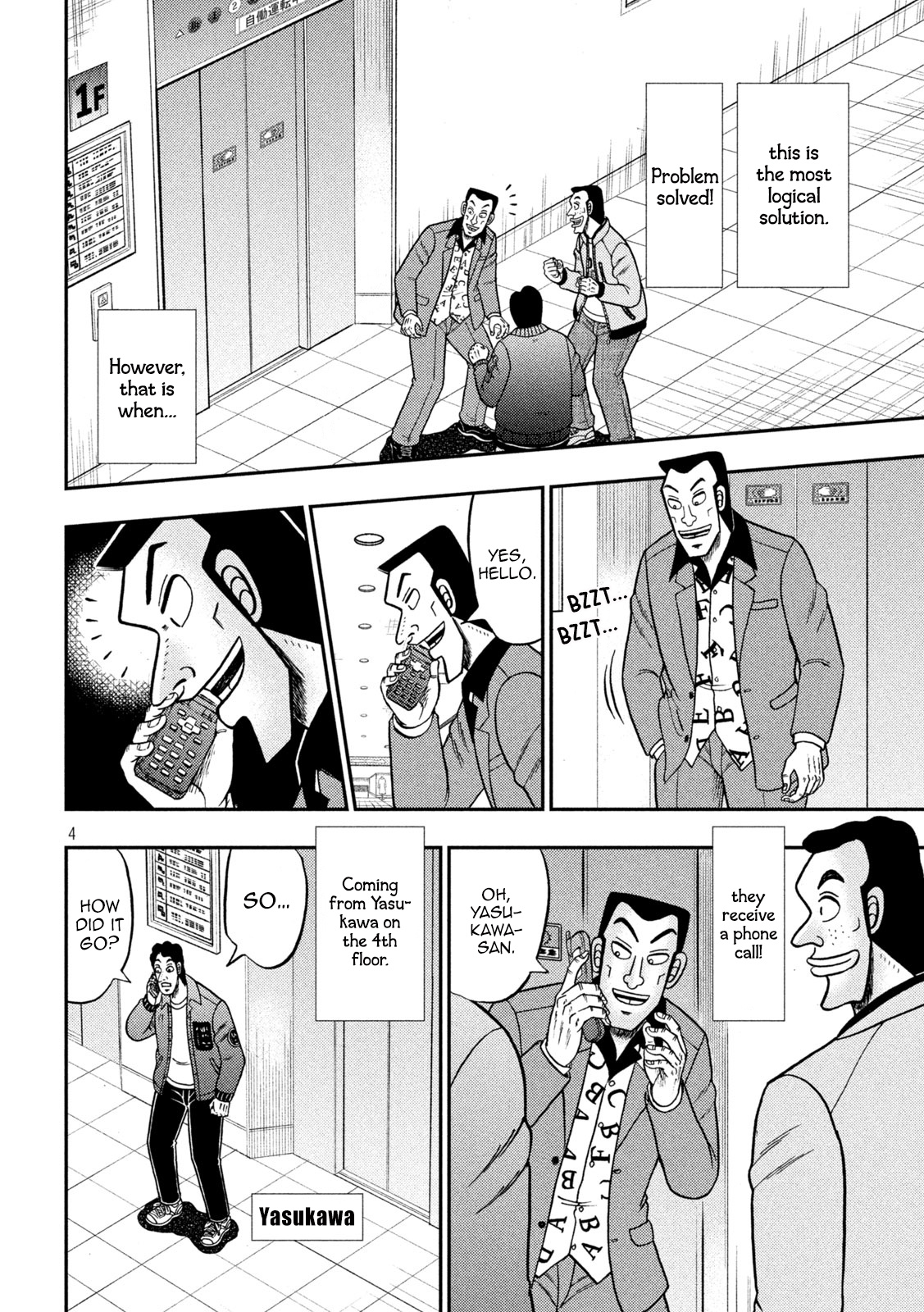 Tobaku Datenroku Kaiji - One Poker Hen Chapter 406 #4