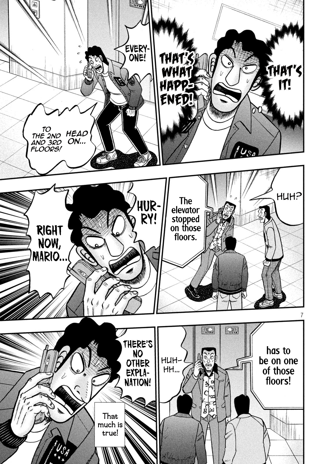 Tobaku Datenroku Kaiji - One Poker Hen Chapter 406 #7