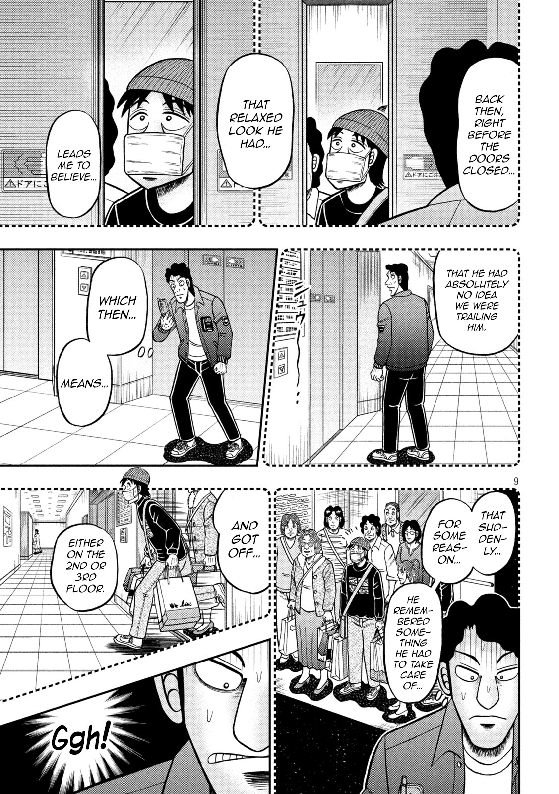 Tobaku Datenroku Kaiji - One Poker Hen Chapter 406 #9