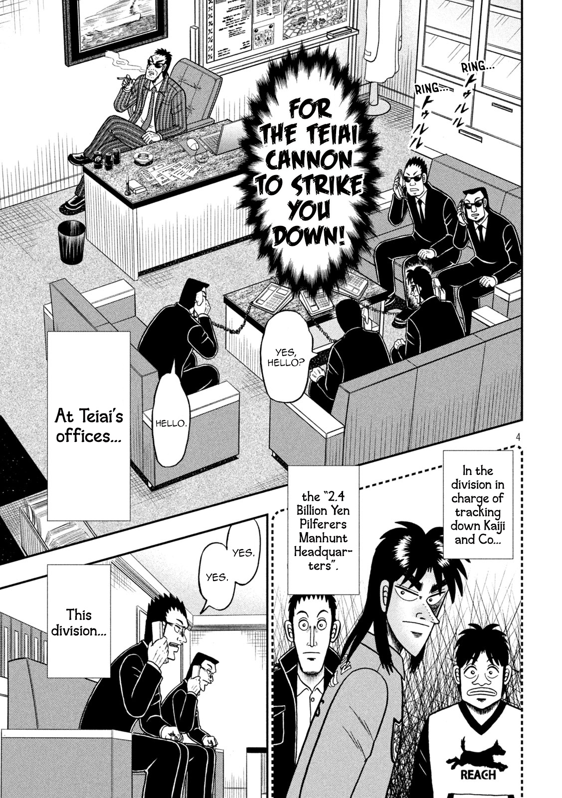 Tobaku Datenroku Kaiji - One Poker Hen Chapter 400 #4