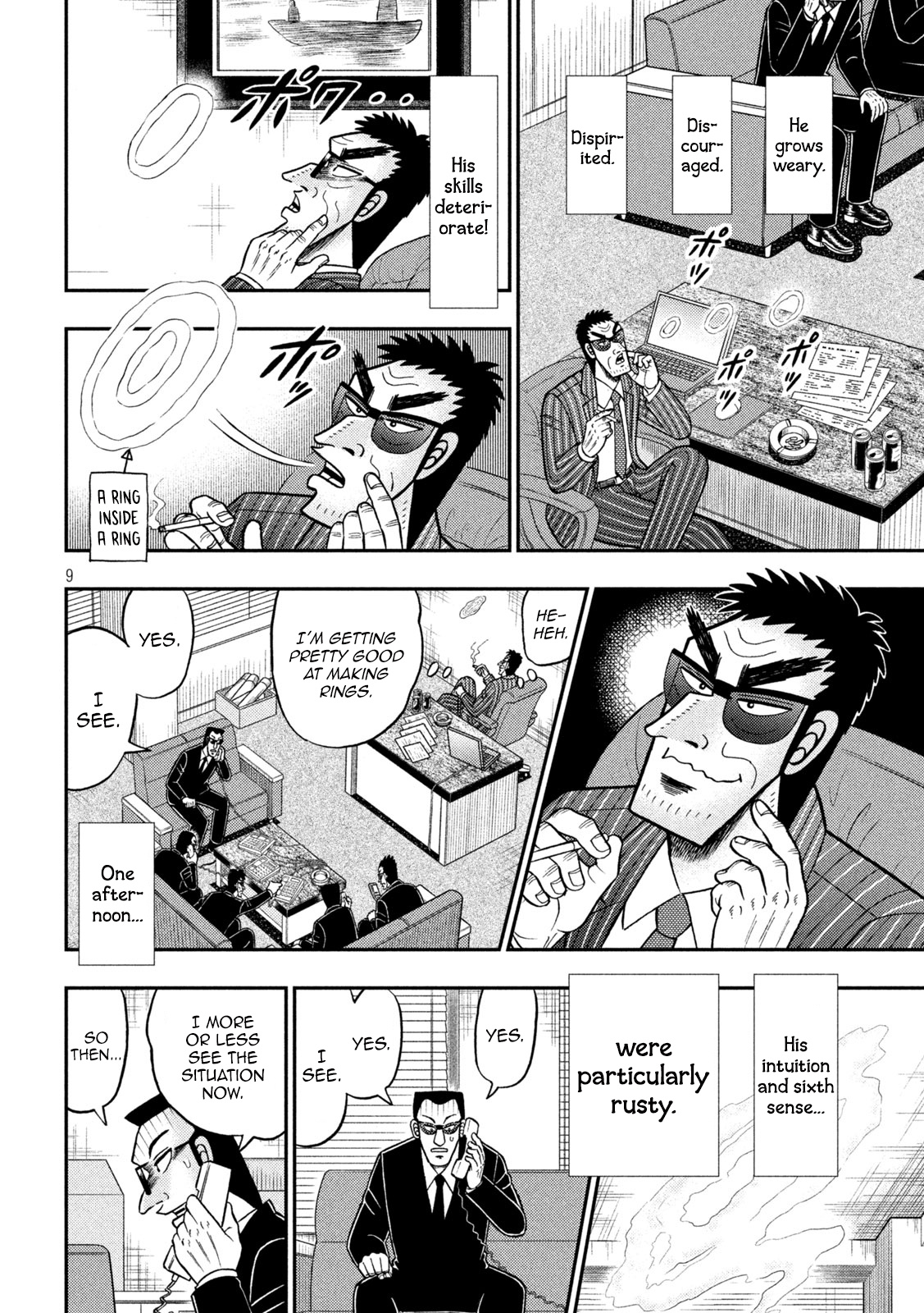 Tobaku Datenroku Kaiji - One Poker Hen Chapter 400 #9