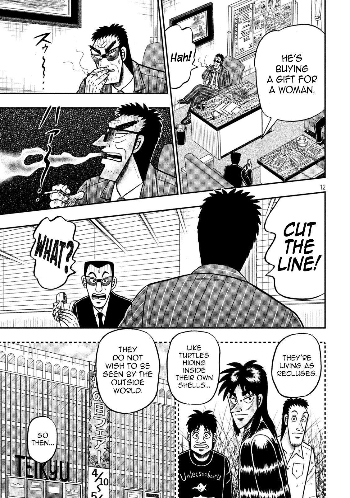 Tobaku Datenroku Kaiji - One Poker Hen Chapter 400 #12