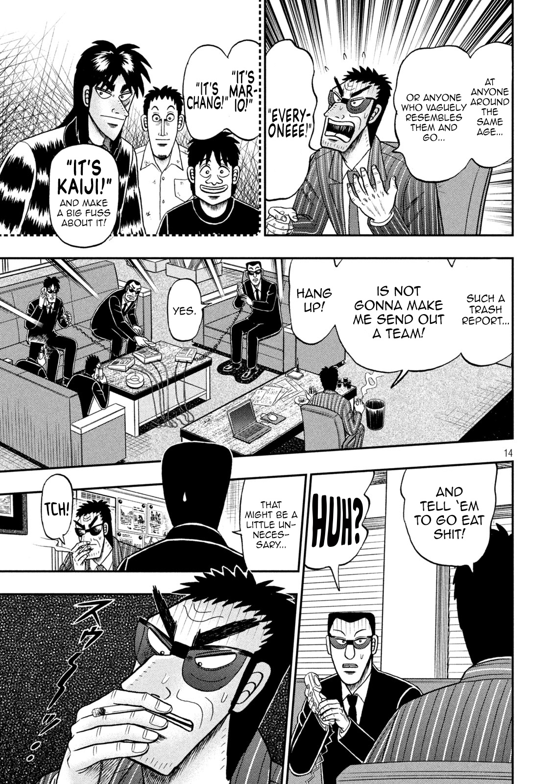 Tobaku Datenroku Kaiji - One Poker Hen Chapter 400 #14