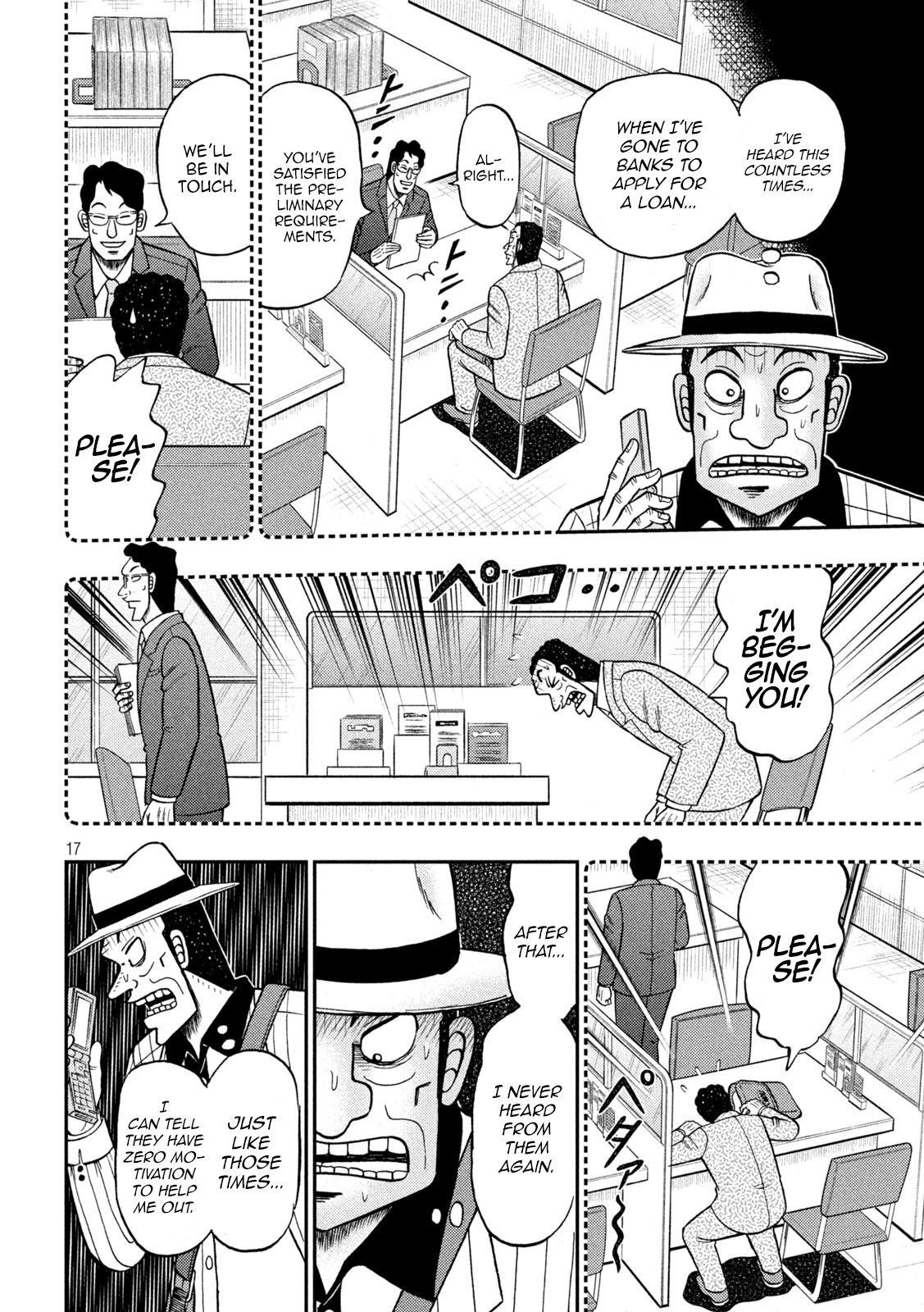 Tobaku Datenroku Kaiji - One Poker Hen Chapter 400 #17