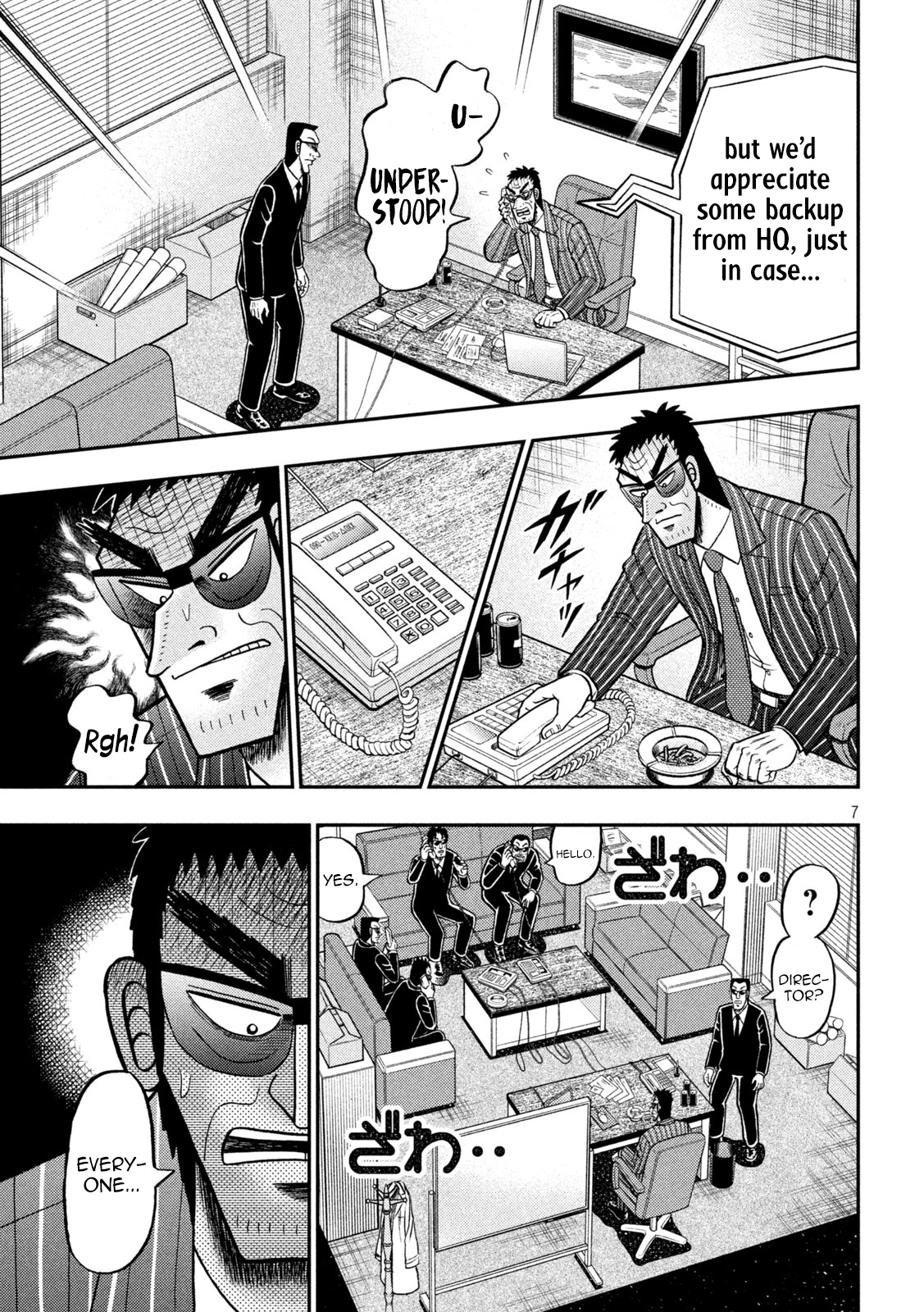 Tobaku Datenroku Kaiji - One Poker Hen Chapter 401 #7