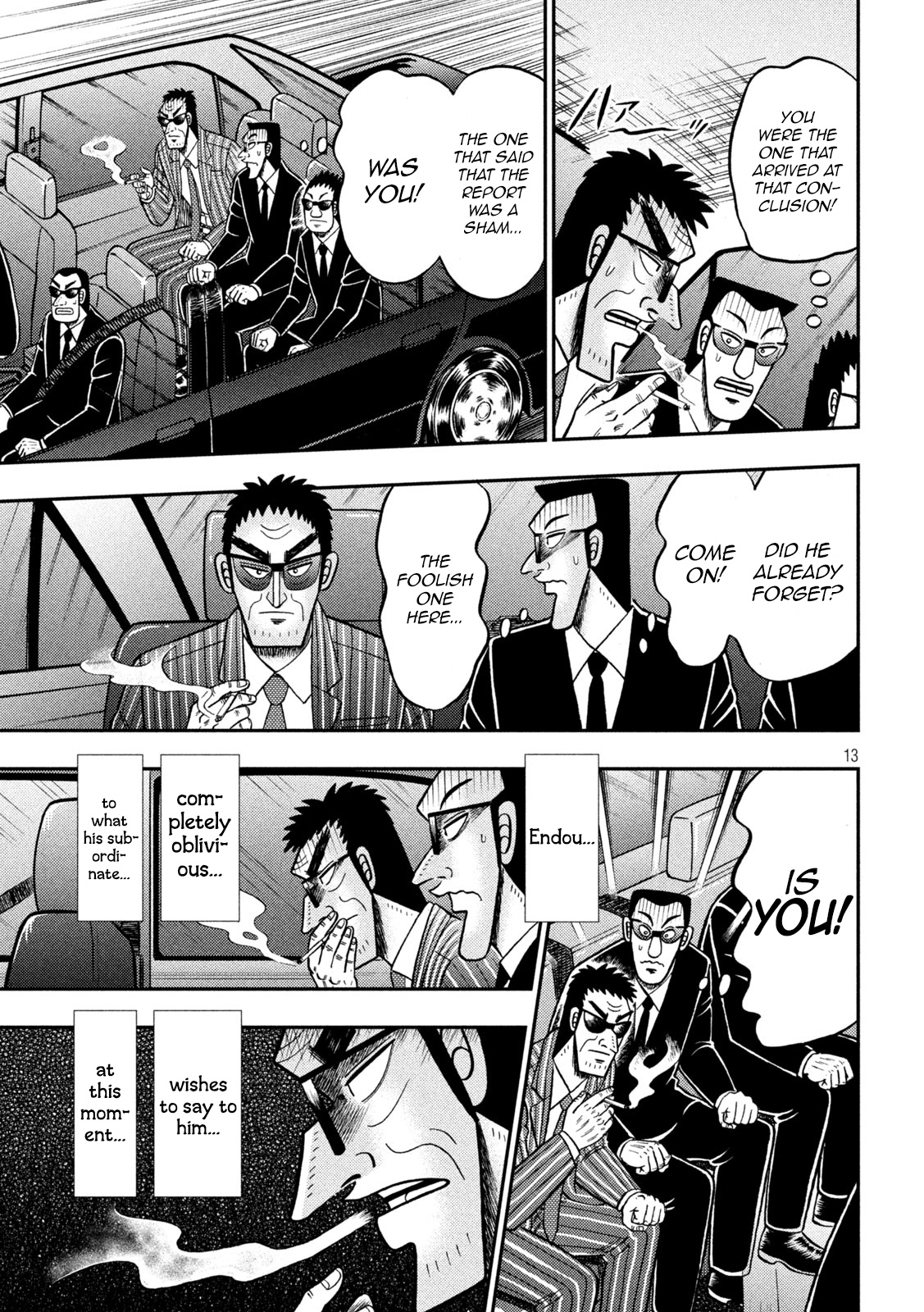 Tobaku Datenroku Kaiji - One Poker Hen Chapter 401 #13