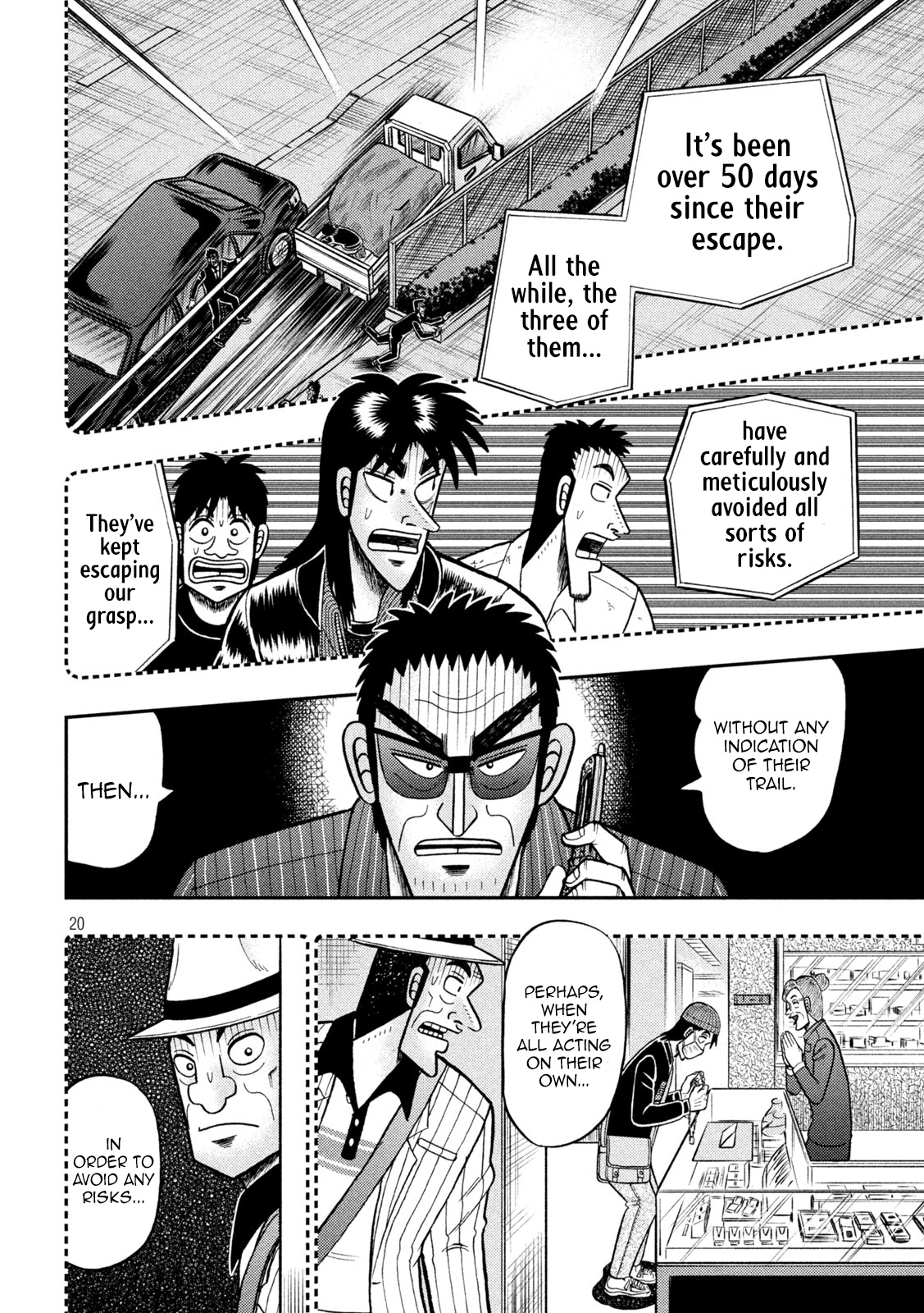 Tobaku Datenroku Kaiji - One Poker Hen Chapter 401 #20