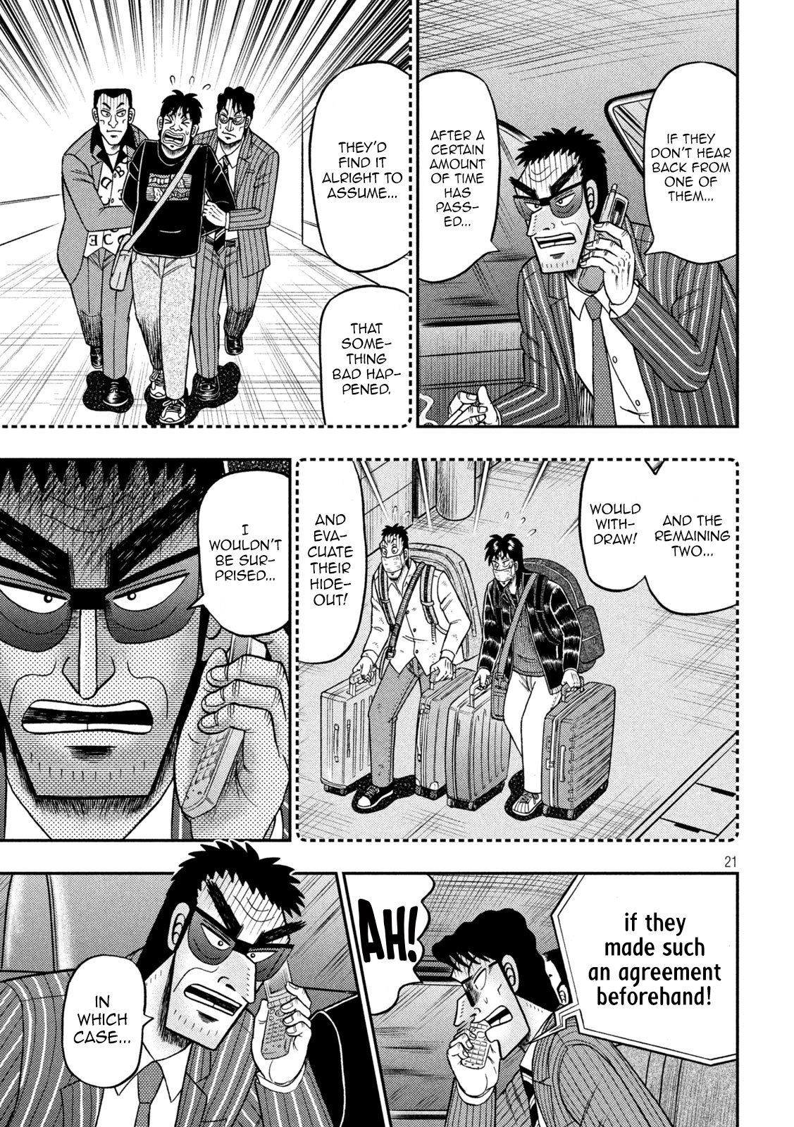 Tobaku Datenroku Kaiji - One Poker Hen Chapter 401 #21