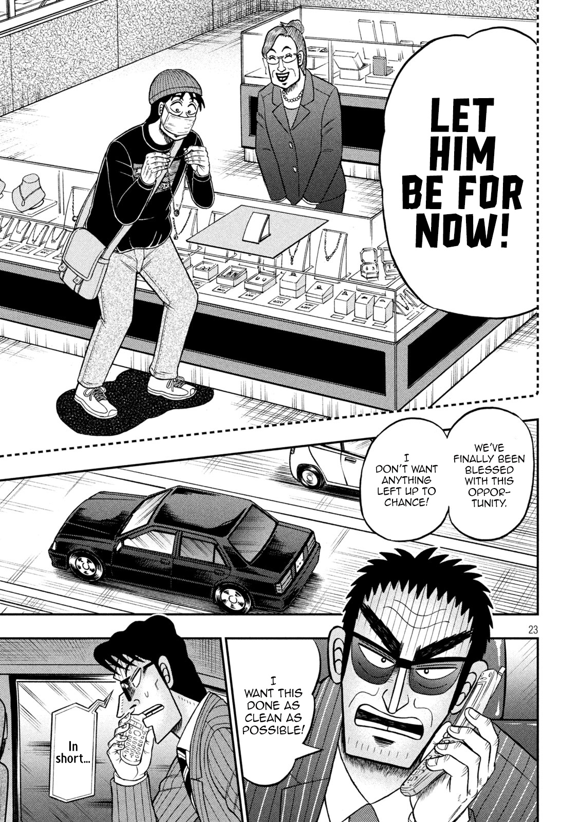 Tobaku Datenroku Kaiji - One Poker Hen Chapter 401 #23