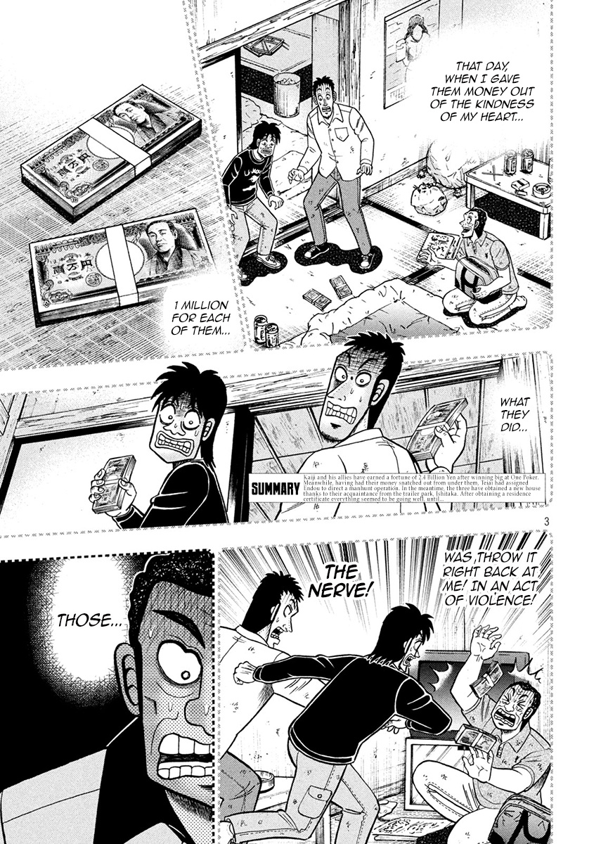 Tobaku Datenroku Kaiji - One Poker Hen Chapter 399 #3