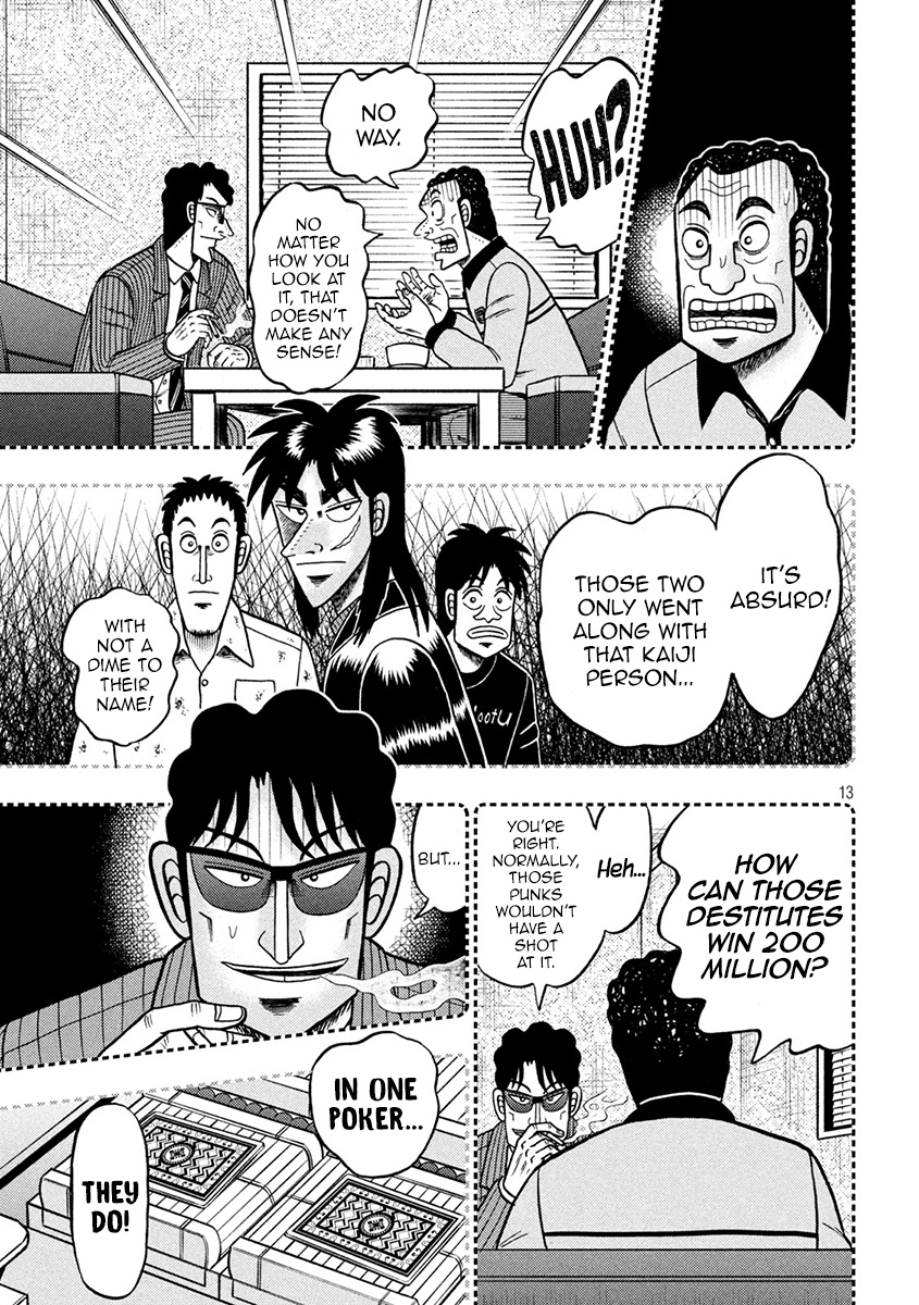 Tobaku Datenroku Kaiji - One Poker Hen Chapter 398 #13