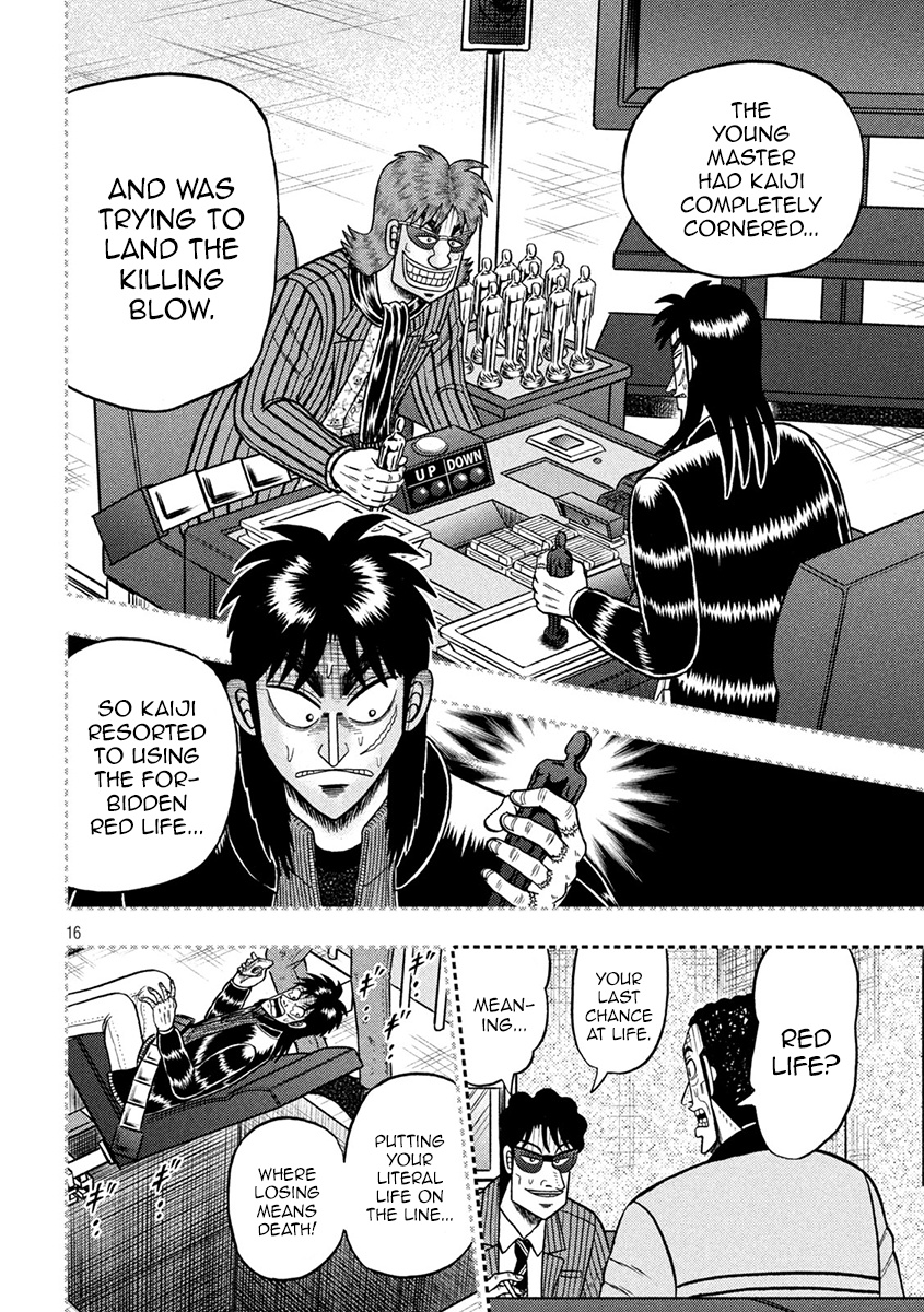 Tobaku Datenroku Kaiji - One Poker Hen Chapter 398 #16