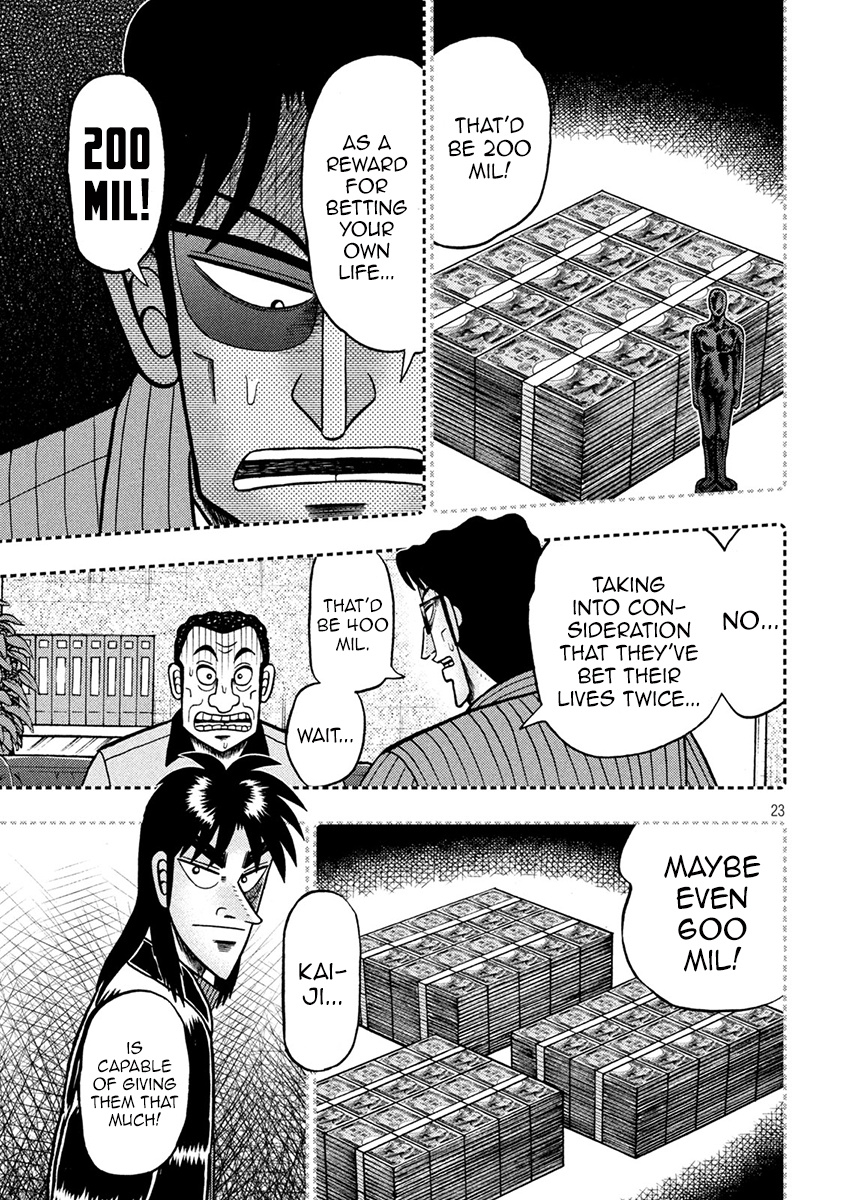 Tobaku Datenroku Kaiji - One Poker Hen Chapter 398 #23