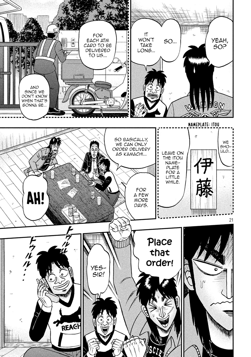 Tobaku Datenroku Kaiji - One Poker Hen Chapter 395 #21