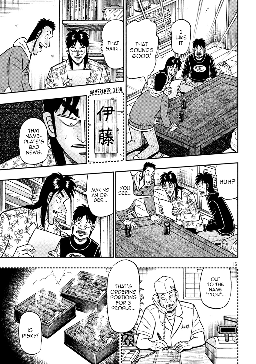 Tobaku Datenroku Kaiji - One Poker Hen Chapter 393 #16