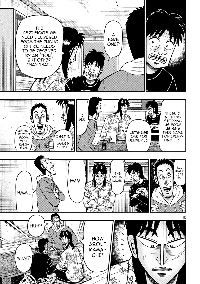 Tobaku Datenroku Kaiji - One Poker Hen Chapter 393 #18