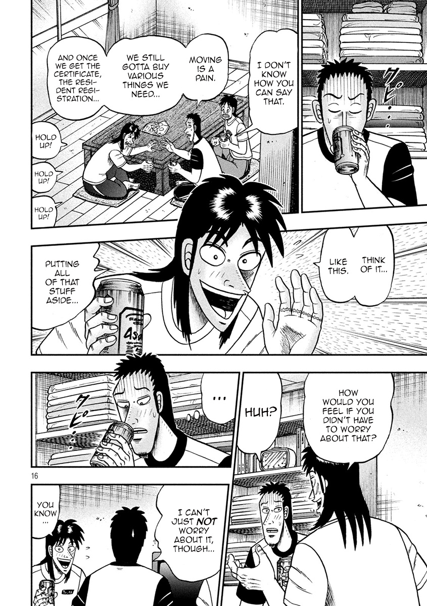 Tobaku Datenroku Kaiji - One Poker Hen Chapter 392 #16