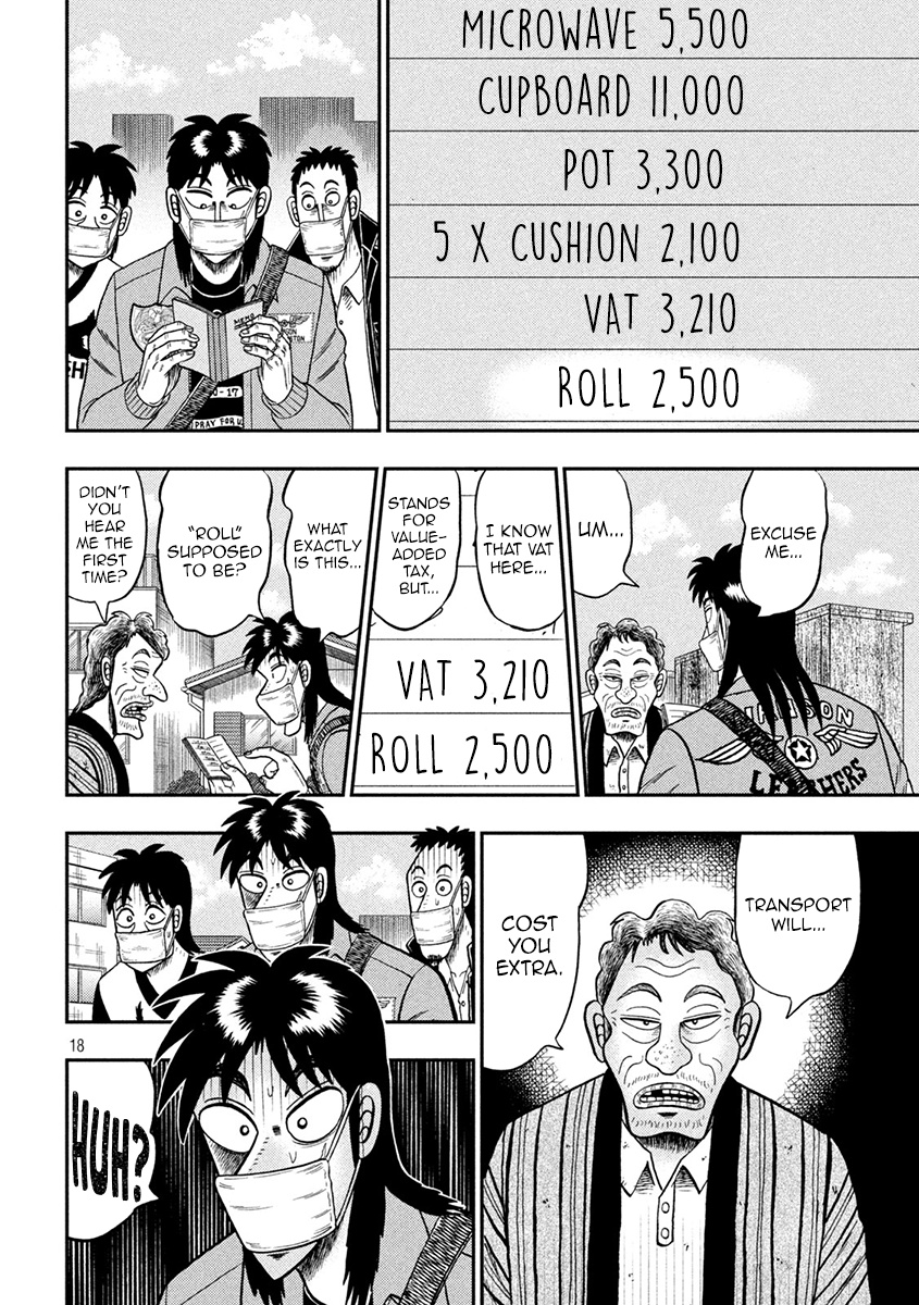 Tobaku Datenroku Kaiji - One Poker Hen Chapter 381 #18