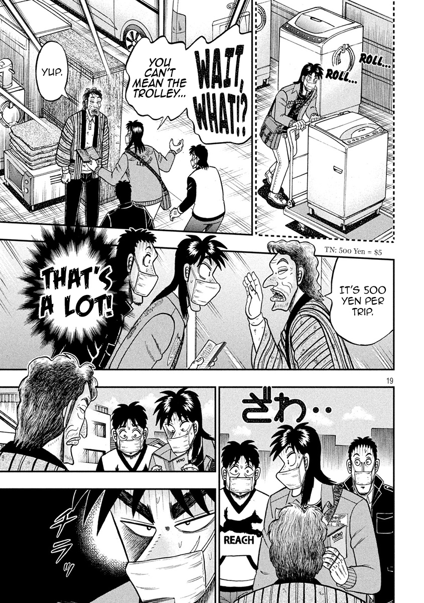 Tobaku Datenroku Kaiji - One Poker Hen Chapter 381 #19