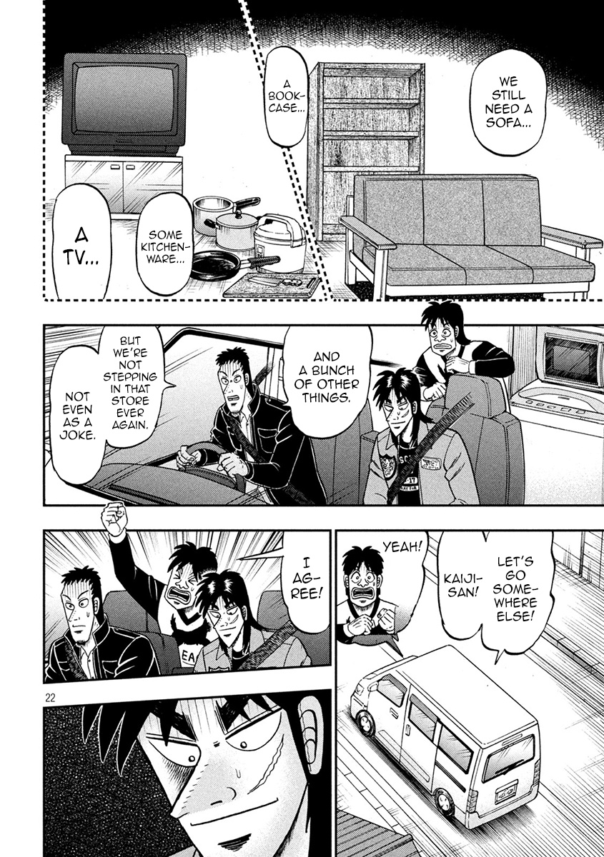 Tobaku Datenroku Kaiji - One Poker Hen Chapter 381 #22