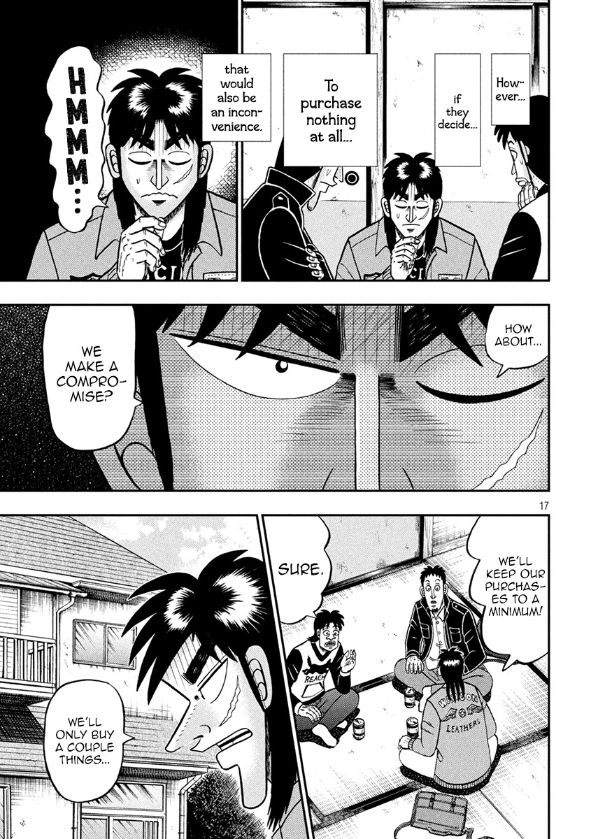 Tobaku Datenroku Kaiji - One Poker Hen Chapter 380 #16